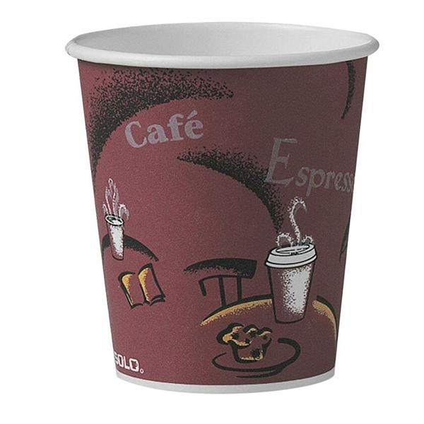 Cup Drinking SOLO 42% Postconsumer Recycled Content 10 oz Maroon 300/Pk